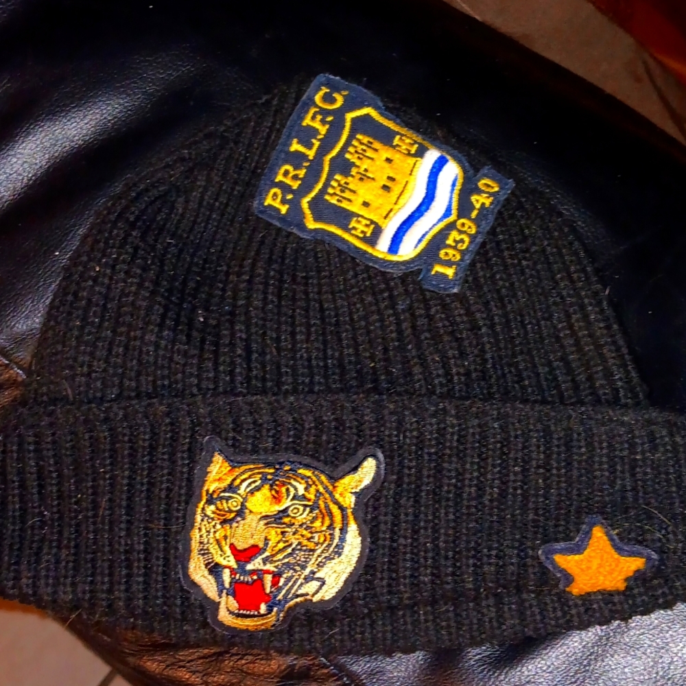 Polo Ralph Lauren tiger patch beanie